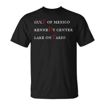 Gulf Of Mexico Kennedy Center Lake Ontario T-Shirt | Seseable UK