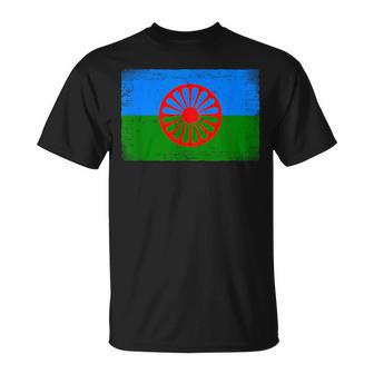 Gypsies Calé Flag Roma Gypsy Flag Camiseta unisex - Regaloses