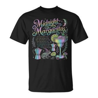 Halloween Costume Night Witch Drinking Margaritas Cocktail T-Shirt | Seseable UK