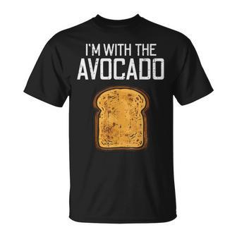 Halloween Toast Im With Avocado Matching Costume Women T-Shirt | Seseable UK