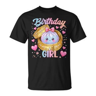 Happy Birthday Girl Kawaii Dumpling Anime Birthday Party T-Shirt | Seseable UK