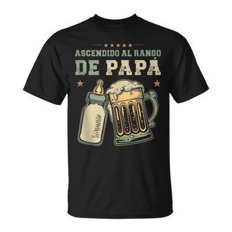 Hombre Futuro Papá Ascendido A Papá Me Convertí En Papá In Mangas Camiseta unisex - Regaloses