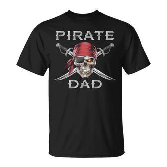 Hombre Papá Pirata Camiseta unisex - Regaloses