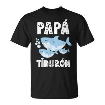 Hombre Perfecto Papá Tiburón Perfecto Padre Camiseta unisex - Regaloses