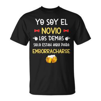 Hombre Yooy El Novio Despedida Deoltero Para El Novio In Mangas Camiseta unisex - Regaloses