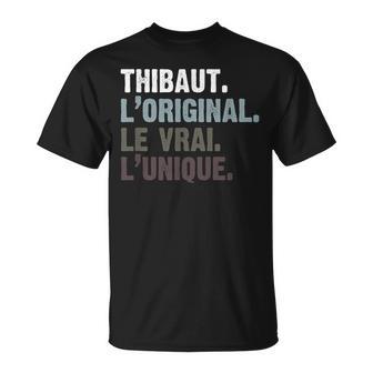 Homme Humour Idée Cadeau Personnalisé Prénom Thibaut T-Shirt - Cadeauxyz