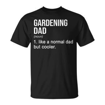 Homme Un Père Jardinier Comme Un Père Normal Mais Un Jardinier Plus Cool T-Shirt - Cadeauxyz