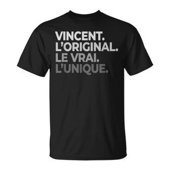 Hommeincent L'original Lerai L'unique Humour Fête Des Pères T-Shirt - Cadeauxyz
