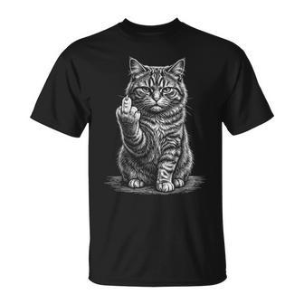 Humoristique Avec Chatarcastique T-Shirt - Cadeauxyz