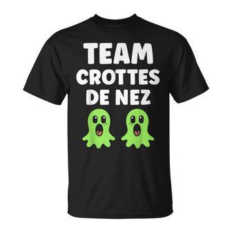 Humour Team Crottes De Nez T-Shirt - Cadeauxyz