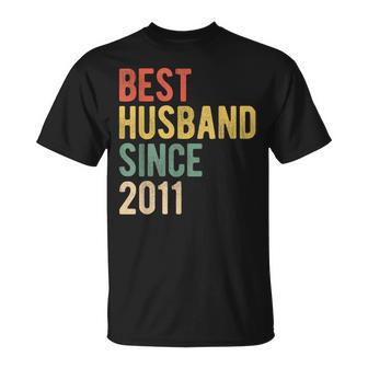 Idea De Regalo Para El Noveno Aniversario De Boda Marido Desde 2011 Camiseta unisex - Regaloses
