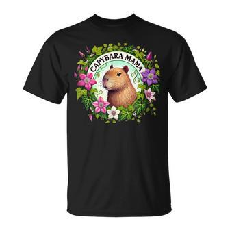 Ilustración De Capybara Mama Camiseta unisex - Regaloses