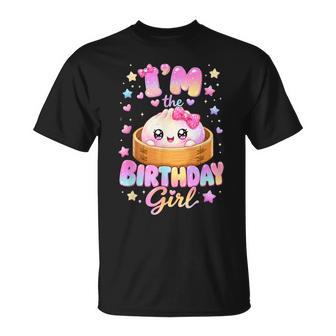 I'm The Birthday Girl Kawaii Anime Dumpling Birthday Party T-Shirt | Seseable UK