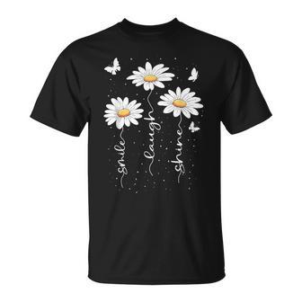 Inspiration Des Fleurs D'été Floral Flower Daisy Daisies T-Shirt - Cadeauxyz
