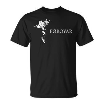Islas Feroe Bandera De Islas Feroe Cuello Camiseta unisex - Regaloses