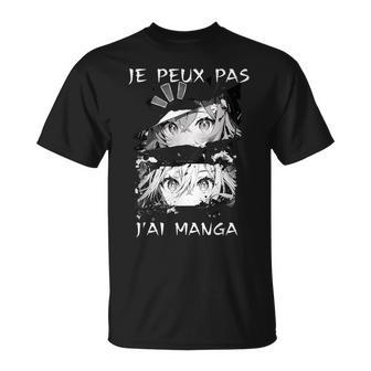 Je Peux Pas J'ai Manga Cadeau Ado Fan Anime T-Shirt - Cadeauxyz