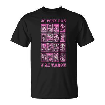 Je Peux Pas J'ai Tarot Cartes Tarot Cadeau Joueur Tarot T-Shirt - Cadeauxyz