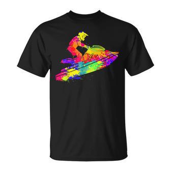 Jetski Moto Acuática Deportes De Agua Hombre Niño Camiseta unisex - Regaloses
