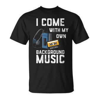 Jeuis Livré Avec Ma Propre Musique De Fond T-Shirt - Cadeauxyz