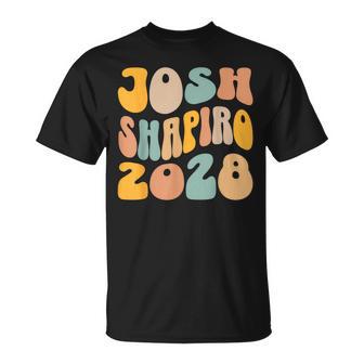 Joshhapiro 2028 Para La Elección Del Presidente Ondulada Camiseta unisex - Regaloses