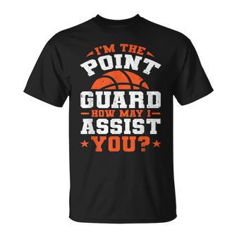 Joueur De Basket Jeuis Le Meneur De Jeu Basketball T-Shirt - Cadeauxyz