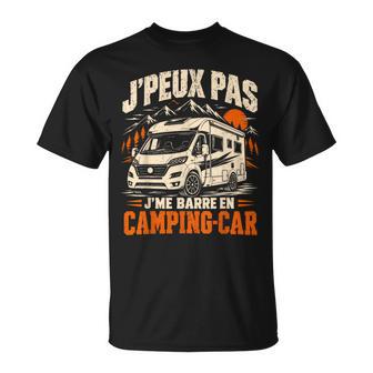 J'peux Pas J'me Barre En Camping-Car Homme Camping-Cariste T-Shirt - Cadeauxyz