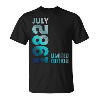 Juillet 1982 Année 1982Intage 1982 Rétro 1982 Édition Limitée T-Shirt - Cadeauxyz