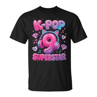 K-Pop 9 Cumpleaños Niñas Niña De 9 Años Camiseta unisex - Regaloses