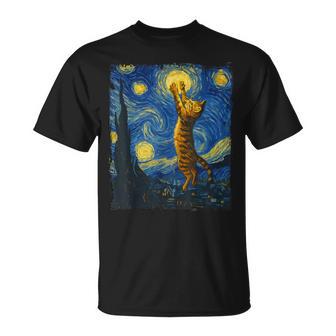 Katze Zeichnung Katze Mama Katze Papa Männer Frauen Kinder Lustige Katze T-Shirt - Geschenkecke