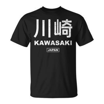 Kawasaki City Retro Japonais Esthétique Kawasaki T-Shirt - Cadeauxyz