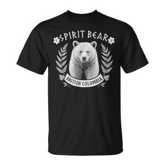 Kermode Ours Colombie-Britannique Nature T-Shirt - Cadeauxyz