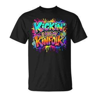 Kickin' It With My Kinfolk Family Reunion T-Shirt | Seseable UK