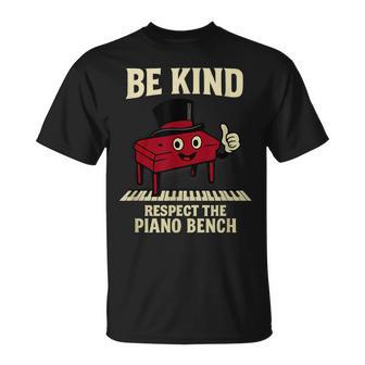 Be Kind Piano Fantaisie Pour Amateur De Musique Graphique Humoristique T-Shirt - Cadeauxyz