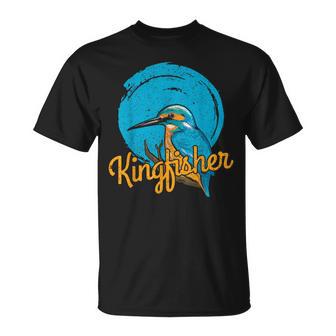 Kingfisher Bird Regalo Para Los Amantes De Los Pájaro Camiseta unisex - Regaloses