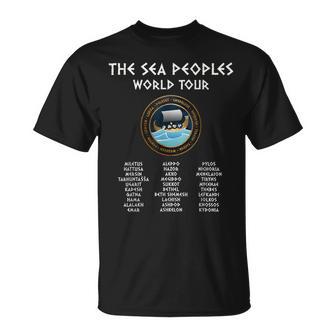 La Gira Mundial De Los Pueblos Del Mar Historia Divertida Camiseta unisex - Regaloses