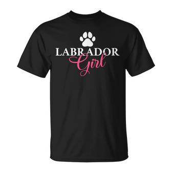 Lab Retriever Labrador Chica Camiseta unisex - Regaloses