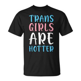 Las Chicas Transon Más Calientes Trans Orgullo Bandera Transexual In Mangas Camiseta unisex - Regaloses