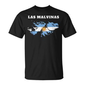 Las Malvinas Argentinien Flagge Karte T-Shirt - Geschenkecke