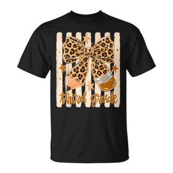 Leopard 3Rd Grade Bow Floral Back To School Teachers Kids T-Shirt | Seseable UK