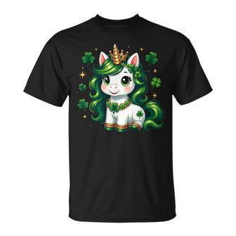 Licorne Mignonnet Patrickert Irlandais Filles S T-Shirt - Cadeauxyz