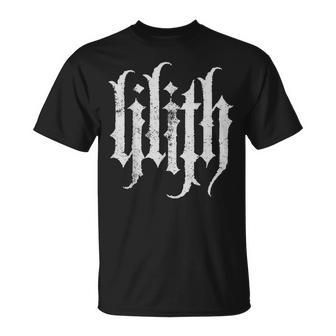 Lilith Wicca Gothic Alt Estética Occulto Diosa Brujería Camiseta unisex - Regaloses