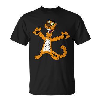 Linda Joven Bebéelva Tigre Dibujos Animados Animales Niños Niñas Regalo Camiseta unisex - Regaloses