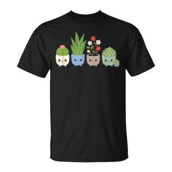 Lindo Jardinero Botánico Para Amantes De Las Plantas En Maceta Kawaii Adorable Camiseta unisex - Regaloses