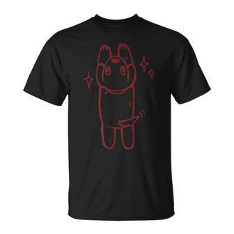 Lindo Perro Callejero Feliz De Los Años 90 Del Y2k Camiseta unisex - Regaloses