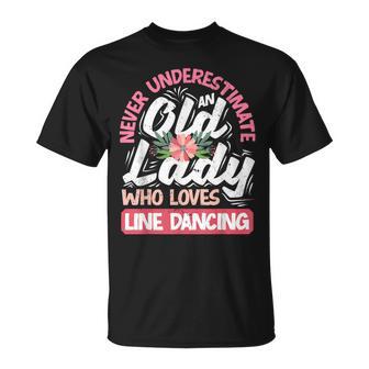 Line Dancing Chorégraphe Professeur De Danse Grandma Dancer T-Shirt - Cadeauxyz