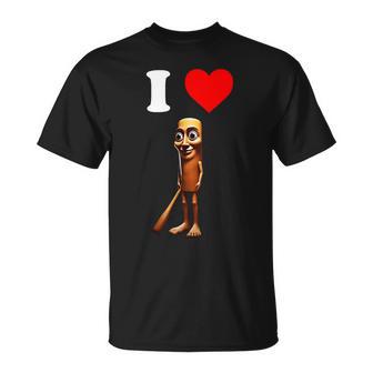 I Love Tung Tung Tung Sahur Triple T Meme Brainrot T-Shirt | Seseable UK