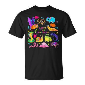 Love The Unloved Cute Animals Aesthetic Graphic T-Shirt - Thegiftio UK