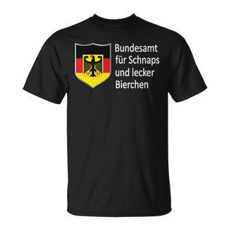 Lustiges Männer Party Bier Alkoholchnapsaufenpruch T-Shirt - Geschenkecke