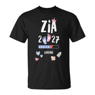 Maglia Futura Zia 2027 Loading Annunci Gravidanza Zia 2027 Maglietta - Novitaregali