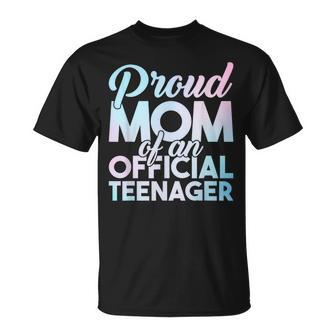 Mamá Adolescente Oficial Mamá Adolescente Orgullosa Camiseta unisex - Regaloses